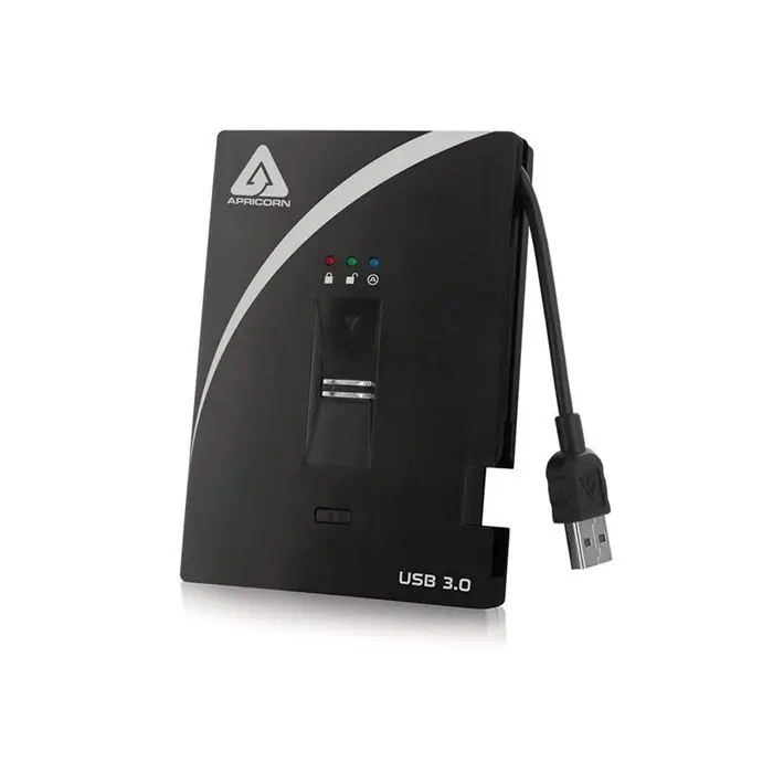هارد اکسترنال آپریکورن مدل Aegis Bio 3 مجهز به حسگر اثرانگشت ظرفیت 1 ترابایت -gallery-6