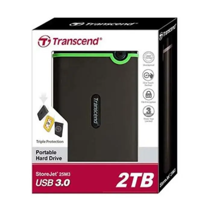 هارد اکسترنال ترنسند مدل StoreJet 25M3G Slim ظرفیت 2 ترابایت -gallery-13