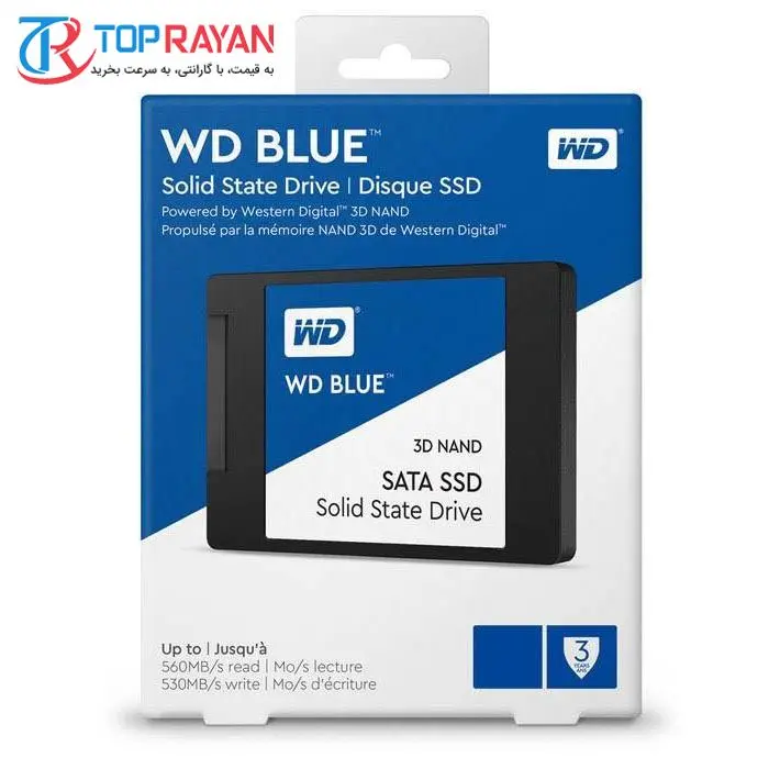 حافظه SSD اینترنال وسترن دیجیتال سری Blue مدل WDS200T2B0A ظرفیت 2 ترابایت -gallery-1