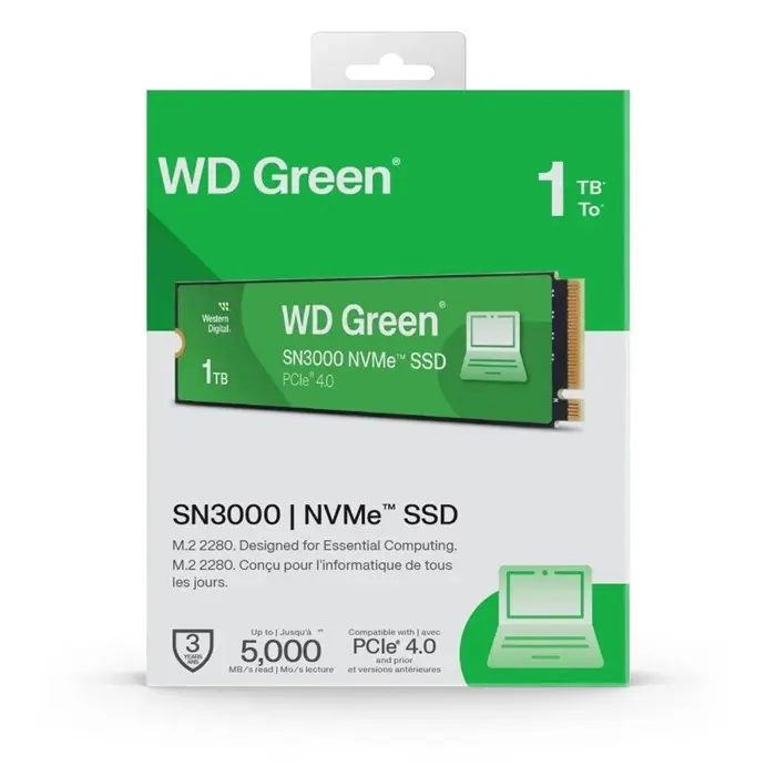 اس اس دی اینترنال وسترن دیجیتال Green SN3000 ظرفیت 1 ترابایت -gallery-5