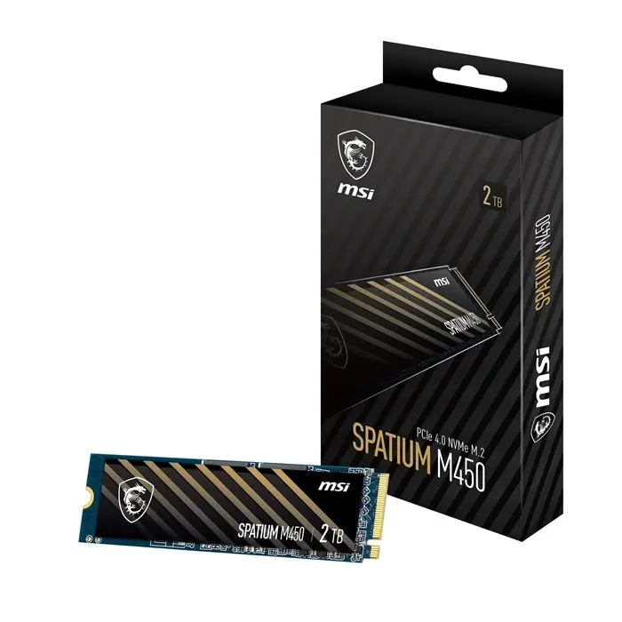 حافظه SSD اینترنال ام اس آی مدل MSI SPATIUM M450 ظرفیت 2 ترابایت -gallery-3