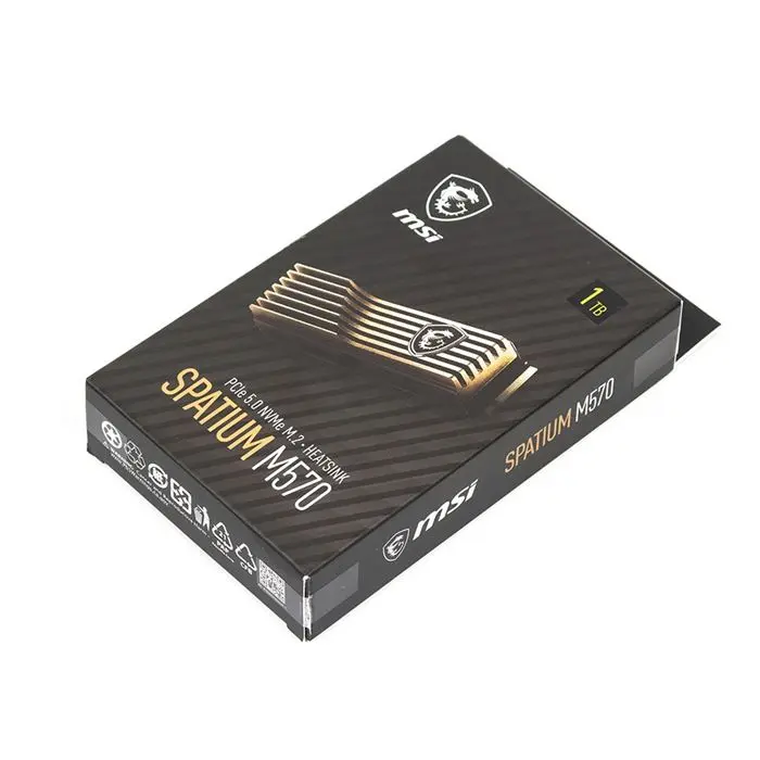 اس اس دی اینترنال ام اس آی مدل SPATIUM M570 PCIe 5.0 NVMe M.2 هیت سینک ظرفیت 1 ترابایت -gallery-5