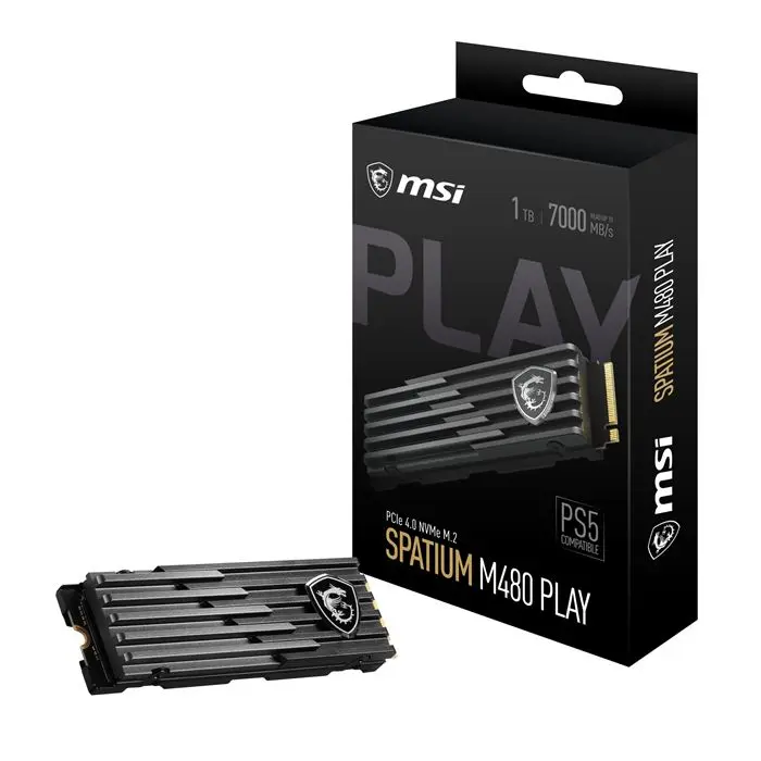 اس اس دی اینترنال ام اس آی مدل SPATIUM M480 PCIe 4.0 NVMe M.2 PLAY ظرفیت 1TB -gallery-3