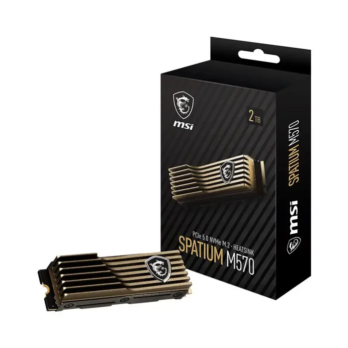 اس اس دی اینترنال ام اس آی مدل SPATIUM M570 PCIe 5.0 NVMe M.2 HS ظرفیت 2 ترابایت -gallery-5