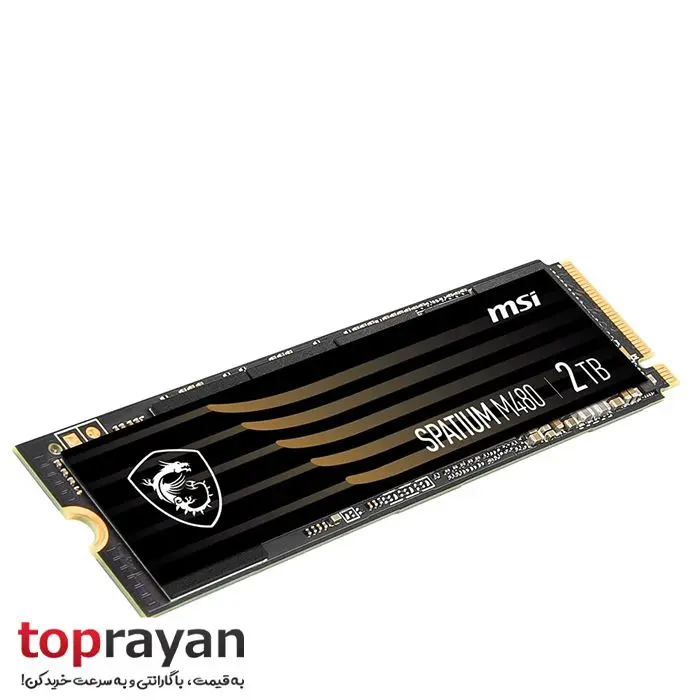 حافظه SSD اینترنال ام اس آی مدل SPATIUM M480 PCIe 4.0 NVMe M.2 ظرفیت 2TB -gallery-5