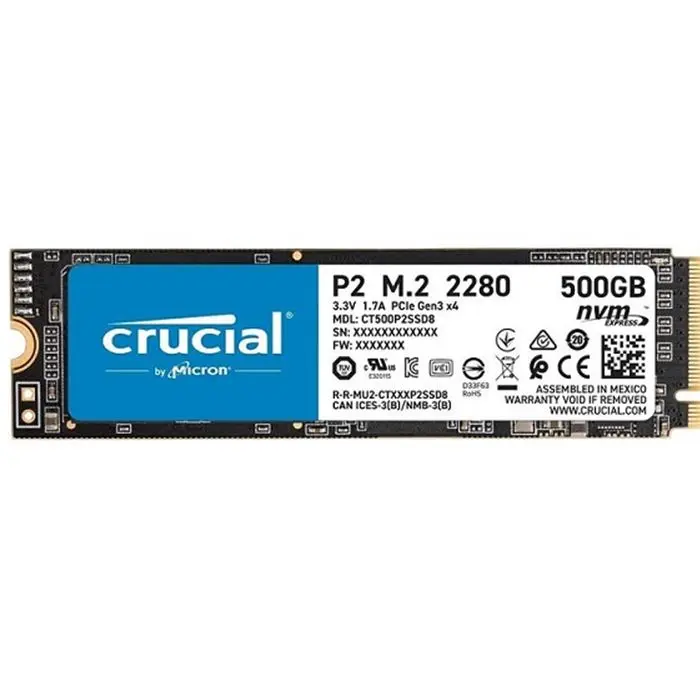 حافظه SSD کروشیال مدل Crucial P2 ظرفیت 500 گیگابایت -gallery-3