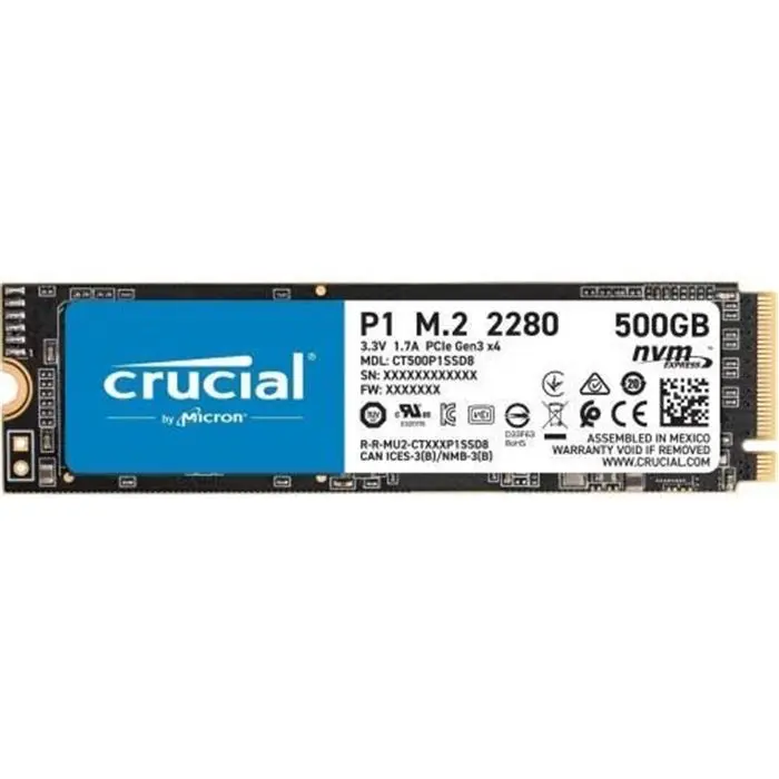 حافظه SSD کروشیال مدل P2 ظرفیت 1 ترابایت -gallery-2
