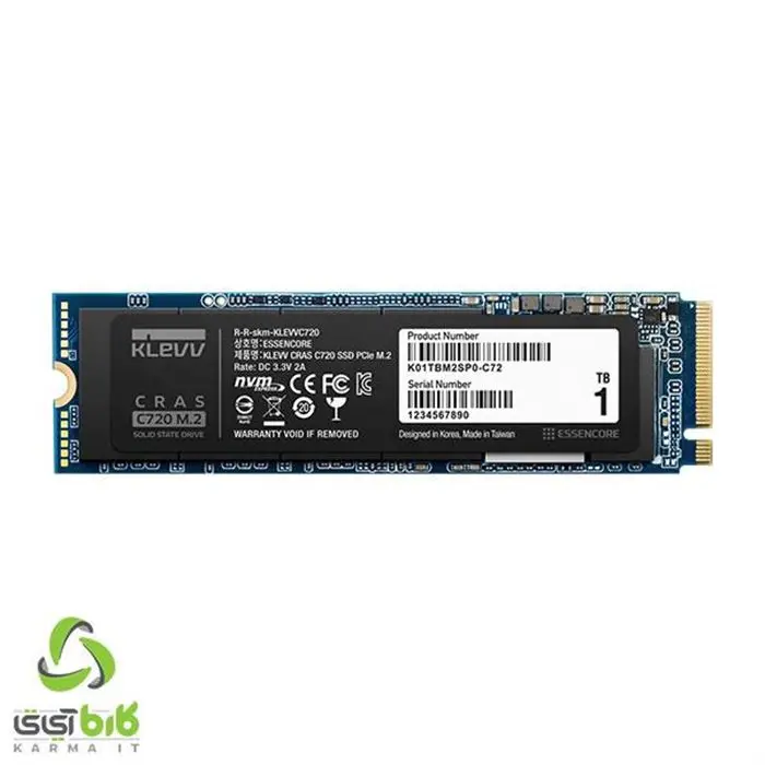اس اس دی اینترنال NVMe M.2 کلو سری C720 مدل K01TBM2SP0 ظرفیت 1 ترابایت -gallery-2