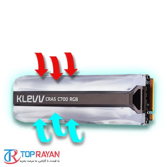 حافظه SSD اینترنال کلو مدل CRAS C700 RGB ظرفیت 960 گیگابایت -gallery-4