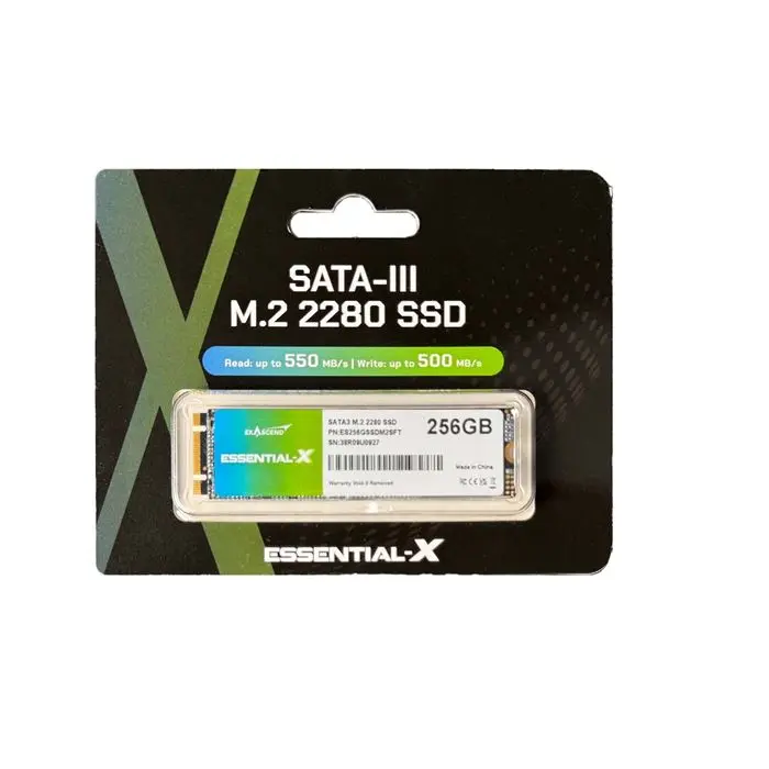 اس اس دی اکساسند SSD Exascend M.2 NVMe Essential X 256GB -gallery-7