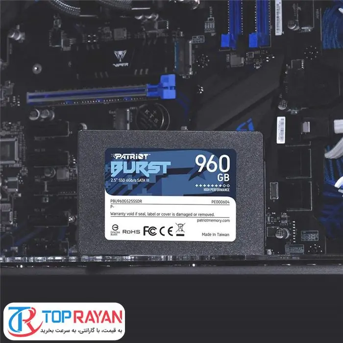 حافظه SSD اینترنال پاتریوت مدل Burst ظرفیت 960 گیگابایت -gallery-1