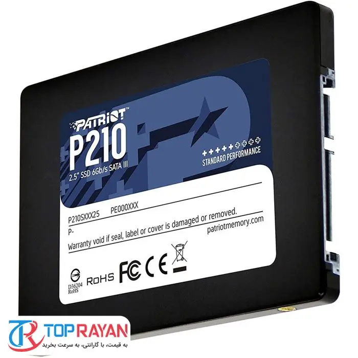 حافظه SSD اینترنال پاتریوت مدل P210 SSD SATA3 ظرفیت 2 ترابایت -gallery-8