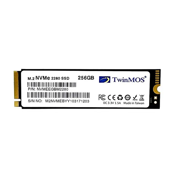 حافظه SSD اینترنال تویین موس مدل NVMe M.2 2280 PCIE1 ظرفیت 256 گیگابایت -gallery-3
