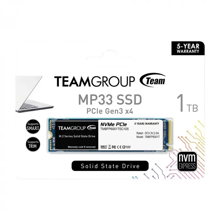 اس اس دی اینترنال تیم گروپ مدل M.2 MP33 ظرفیت 1 ترابایت -gallery-8