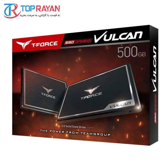 اس اس دی اینترنال تیم گروپ مدل T-FORCE VULCAN ظرفیت 500 گیگابایت -gallery-9