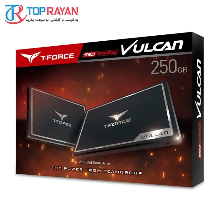 اس اس دی اینترنال تیم گروپ مدل T-FORCE VULCAN ظرفیت 250 گیگابایت -gallery-4