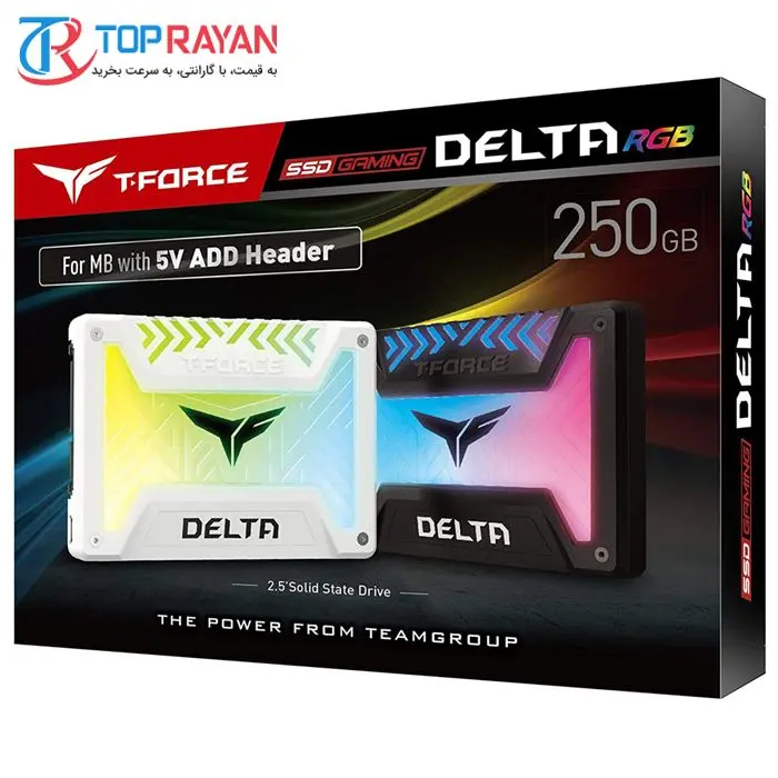 اس اس دی اینترنال تیم گروپ مدل DELTA RGB ظرفیت 250 گیگابایت -gallery-6