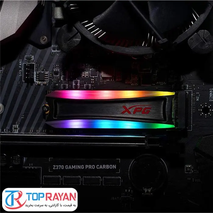 حافظه SSD اینترنال ای دیتا مدل XPG S40G RGB Gen3x4 M.2 2280 ظرفیت 1 ترابایت -gallery-2