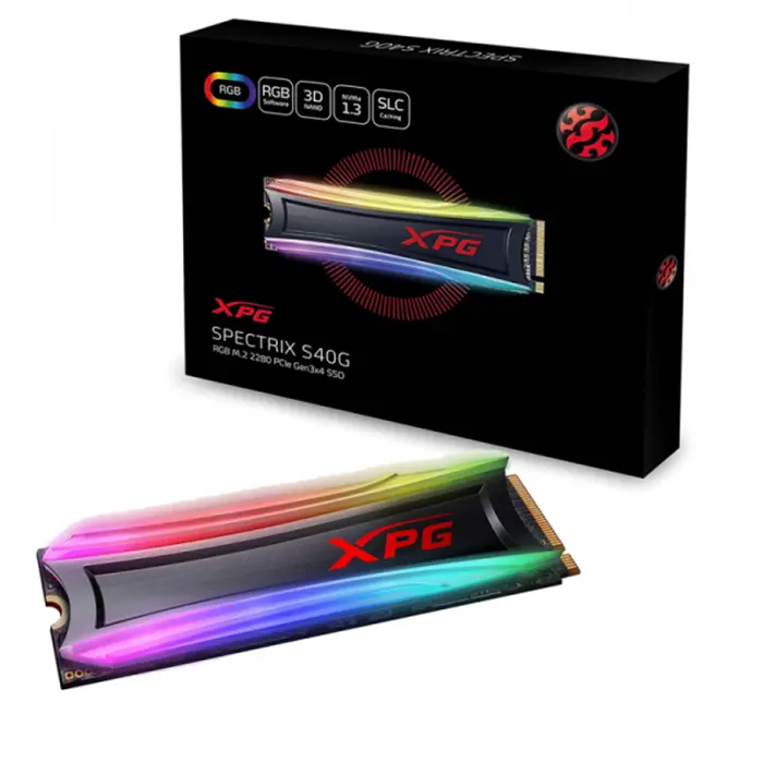 حافظه SSD اینترنال ای دیتا مدل XPG S40G RGB Gen3x4 M.2 2280 ظرفیت 1 ترابایت -gallery-4