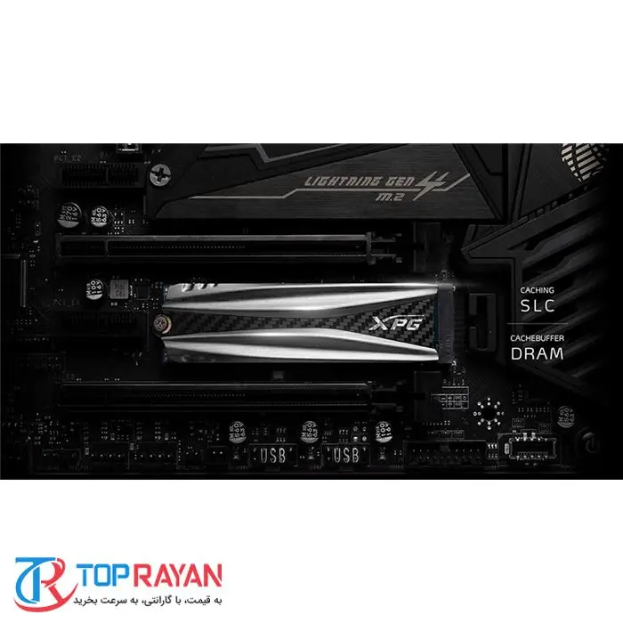 حافظه SSD اینترنال ای دیتا مدل XPG GAMMIX S50 M.2 2280 ظرفیت 2 ترابایت -gallery-3