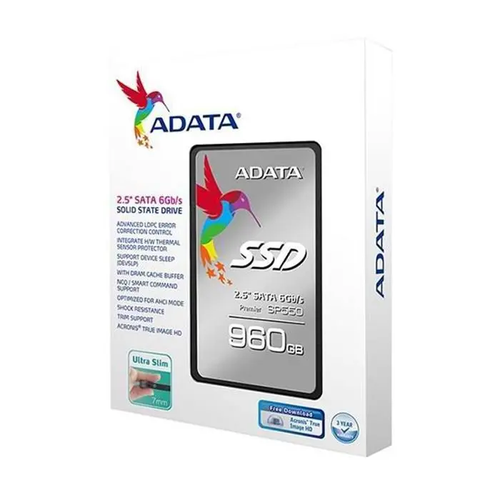 حافظه SSD اینترنال ای دیتا مدل Premier SP550 ظرفیت 960 گیگابایت -gallery-6