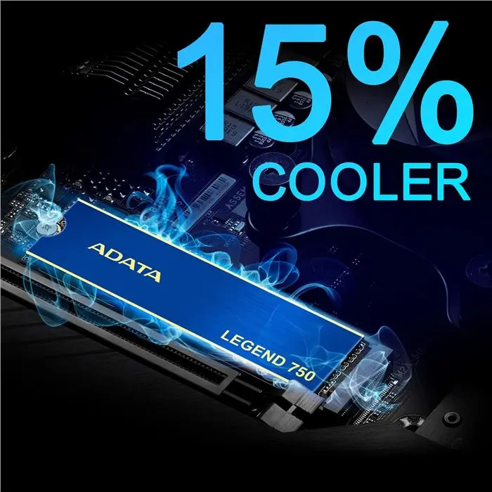 اس اس دی اینترنال ای دیتا مدل LEGEND 750 PCIe Gen3 X4 M.2 2280 ظرفیت 500 گیگابایت -gallery-4