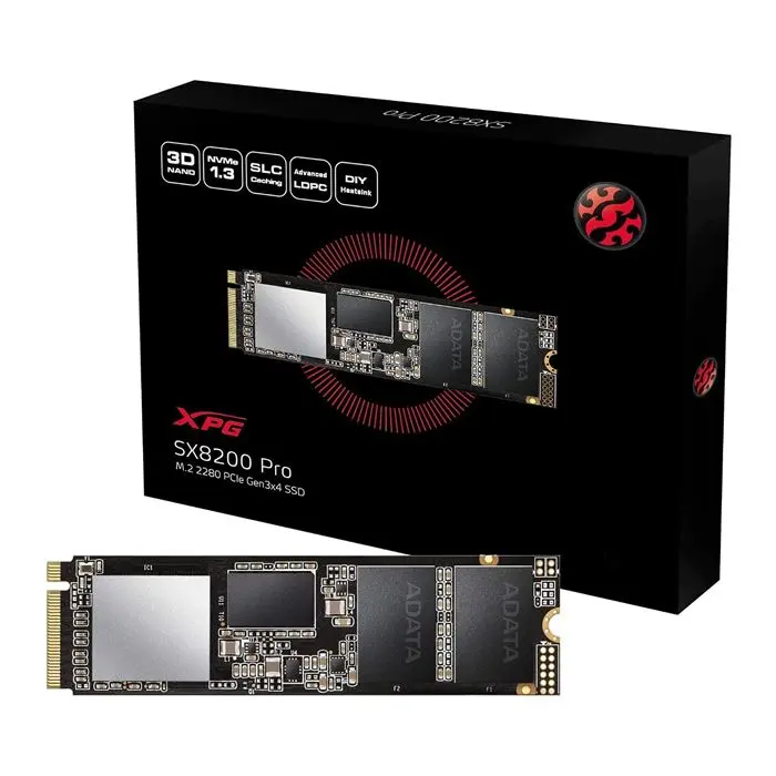 حافظه اس اس دی اینترنال ای دیتا مدل SX8200 Pro Gen3x4 PCIe M.2 2280 ظرفیت 2 ترابایت -gallery-5