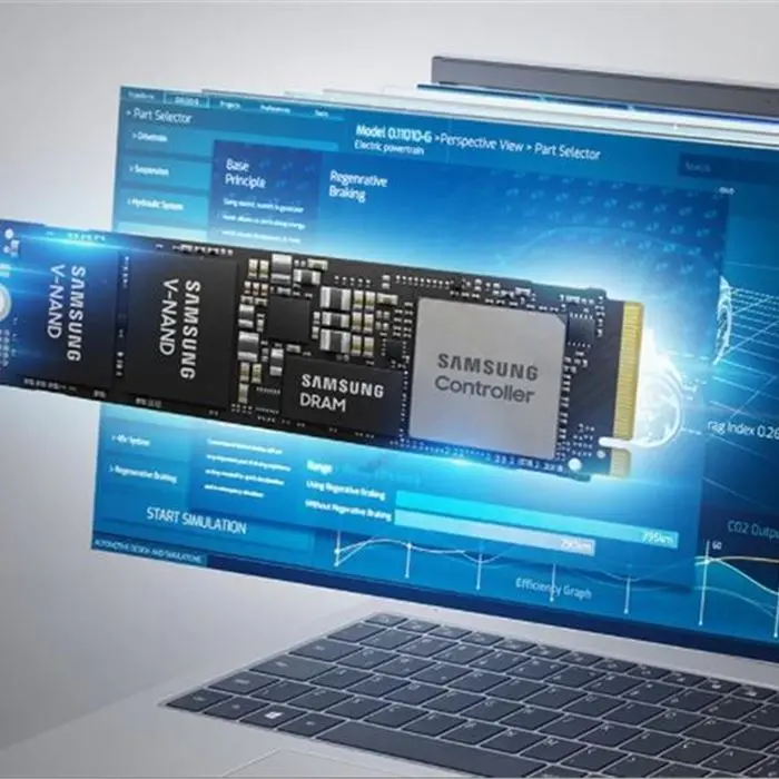 اس اس دی اینترنال سامسونگ مدل PM9A1 PCIe Gen4 x4 ظرفیت 2 ترابایت -gallery-2
