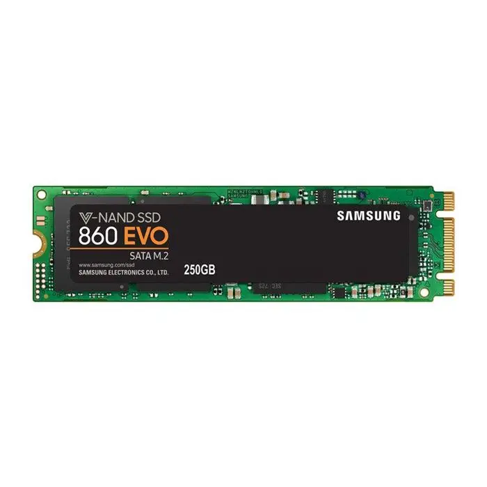 حافظه SSD سامسونگ MZ-N6E250BW 860 EVO 250GB SATA M.2 -gallery-1
