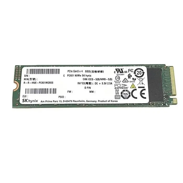 حافظه SSD M.2 استوک هاینیکس مدل SK HYNIX PC601 256G M.2 -gallery-1