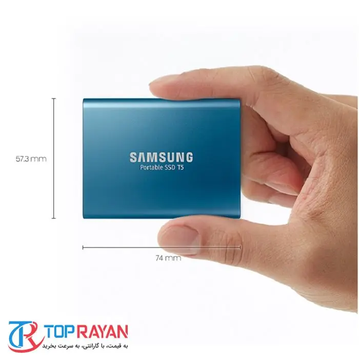 حافظه SSD قابل حمل سامسونگ مدل T5 ظرفیت 250 گیگابایت -gallery-13