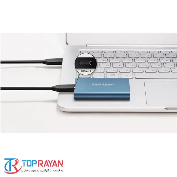 حافظه SSD قابل حمل سامسونگ مدل T5 ظرفیت 250 گیگابایت -gallery-6
