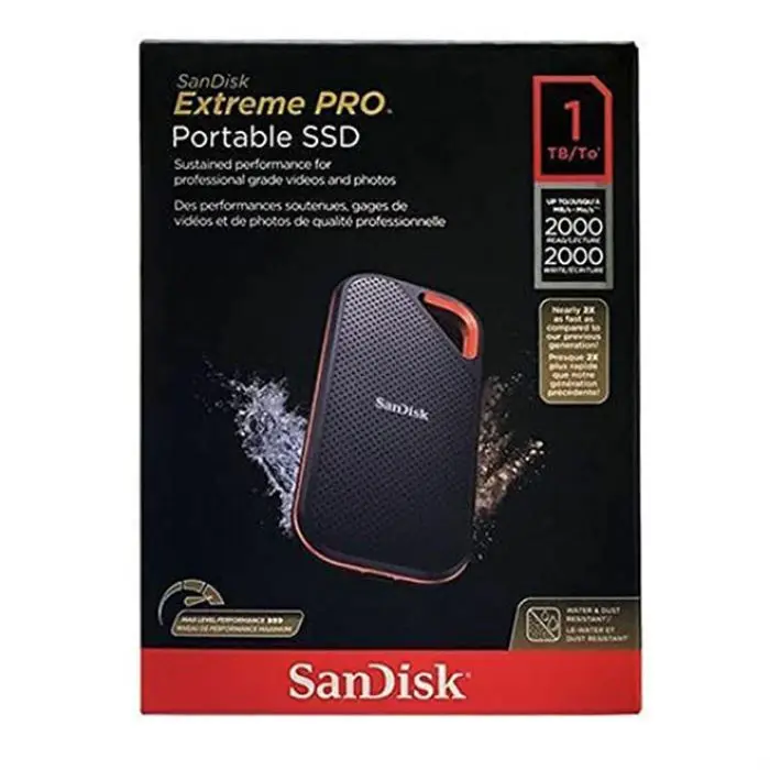 اس اس دی اکسترنال سن دیسک مدل Extreme pro E81 ظرفیت 1 ترابایت -gallery-2