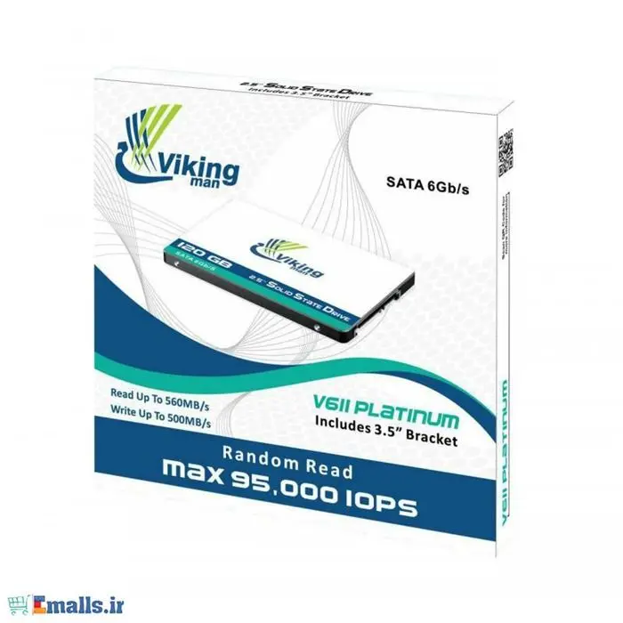 حافظه اس اس دی وایکینگ من مدل وی 611 با ظرفیت 120 گیگابایت -gallery-13