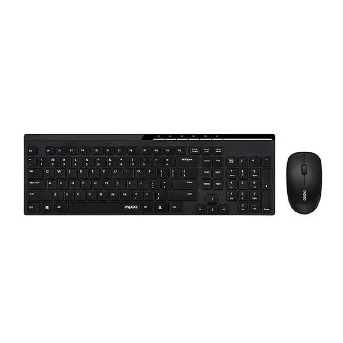 کیبورد و ماوس بی‌سیم رپو مدل X8100 -gallery-12