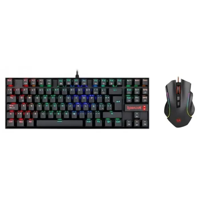 باندل ماوس گیمینگ و کیبورد مکانیکی با سیم ردراگون مدل K552-RGB-BA -gallery-3