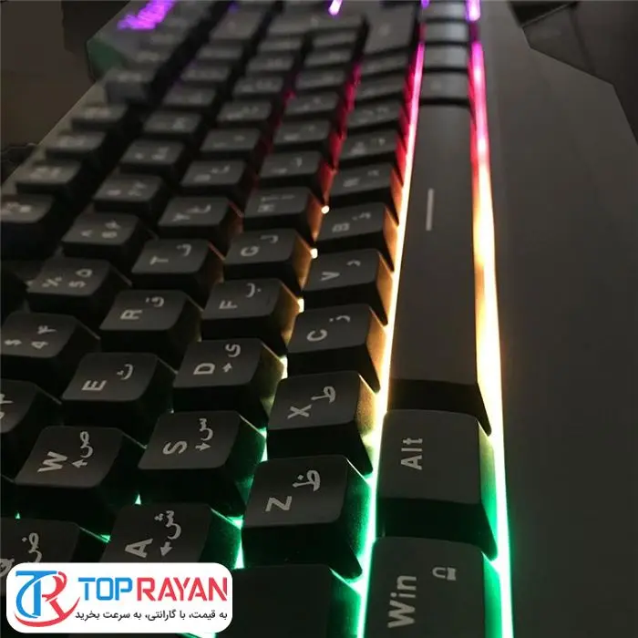 کیبورد و ماوس وریتی مدل V-KB6111GCW همراه با ماوس پد -gallery-10