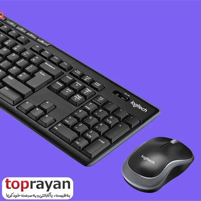 کیبورد و ماوس بی‌سیم لاجیتک مدل MK270 -gallery-17