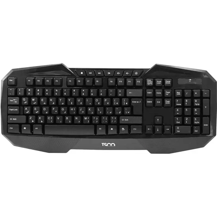 کیبورد و ماوس بی سیم تسکو مدل TKM 7006w -gallery-1