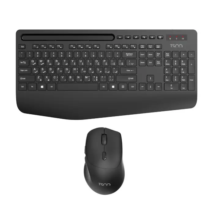 کیبورد و ماوس بی سیم تسکو TKM 7025 W -gallery-5