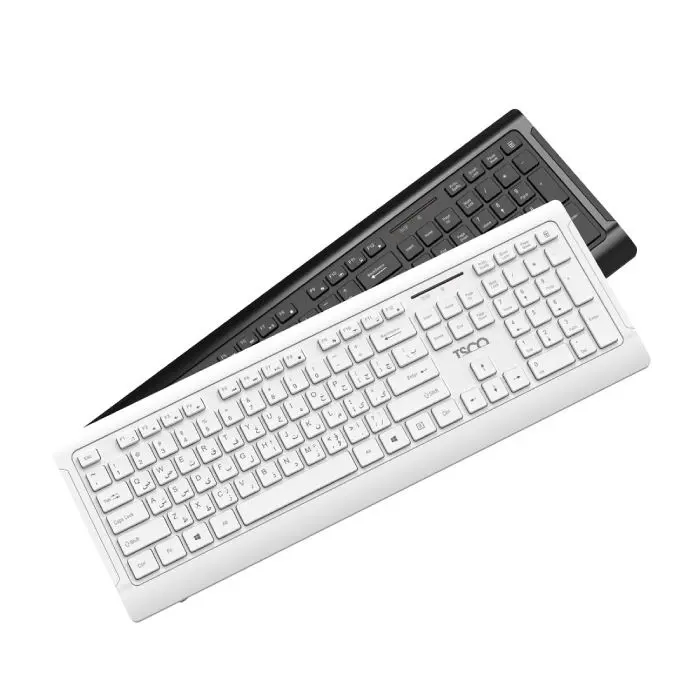 کیبورد و ماوس بی سیم تسکو TKM 7023 W -gallery-3