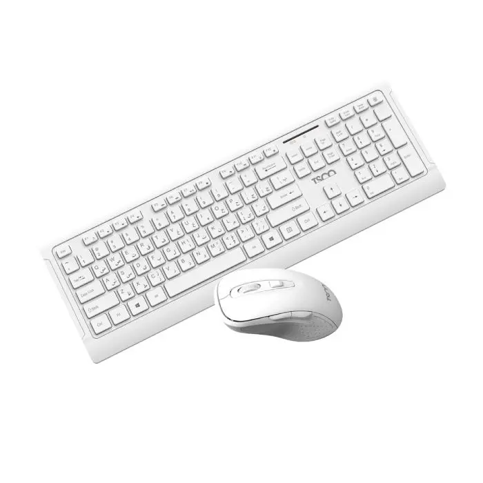 کیبورد و ماوس بی سیم تسکو TKM 7023 W -gallery-5