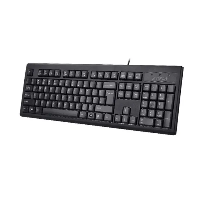 کیبورد و ماوس باسیم ای فورتک KR-8520DS با حروف فارسی -gallery-1