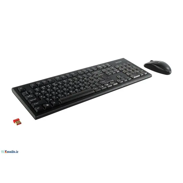 کیبورد و ماوس بی سیم ای فورتک مدل 3300N -gallery-1