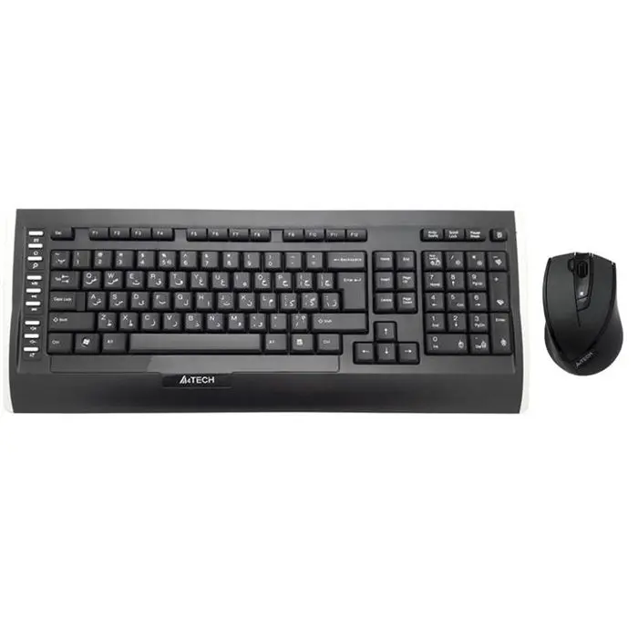 کیبورد و ماوس بی سیم ای فورتک مدل 9300F -gallery-11