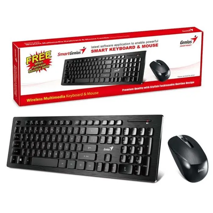 کیبورد و ماوس جنیوس مدل SlimStar 8008 -gallery-13