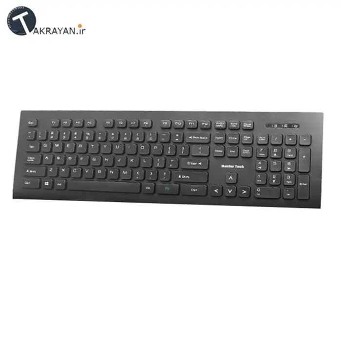 کیبورد و ماوس بی سیم مسترتک مدل MK8100 -gallery-11