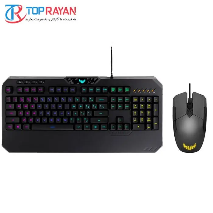 کیبورد و ماوس مخصوص بازی ایسوس مدل TUF Gaming Combo -gallery-1