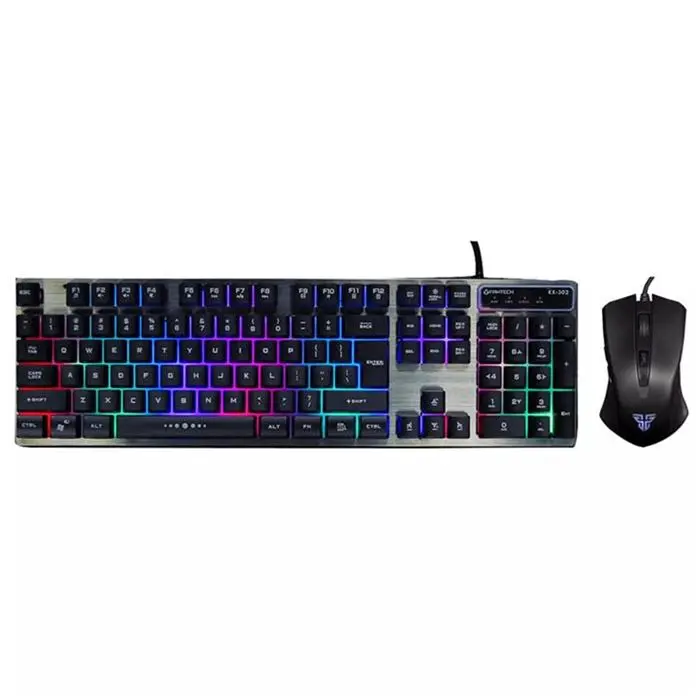 کیبورد گیمینگ به همراه ماوس حرفه ای مدل MAJOR COMBO KX-302 -gallery-10