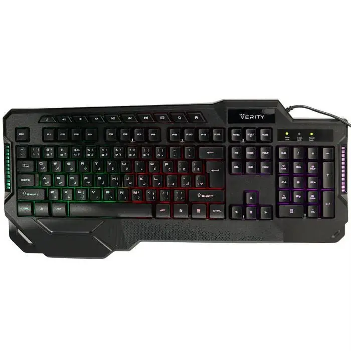 موس و کیبورد باسیم گیمینگ V-KB6121GCW -gallery-9